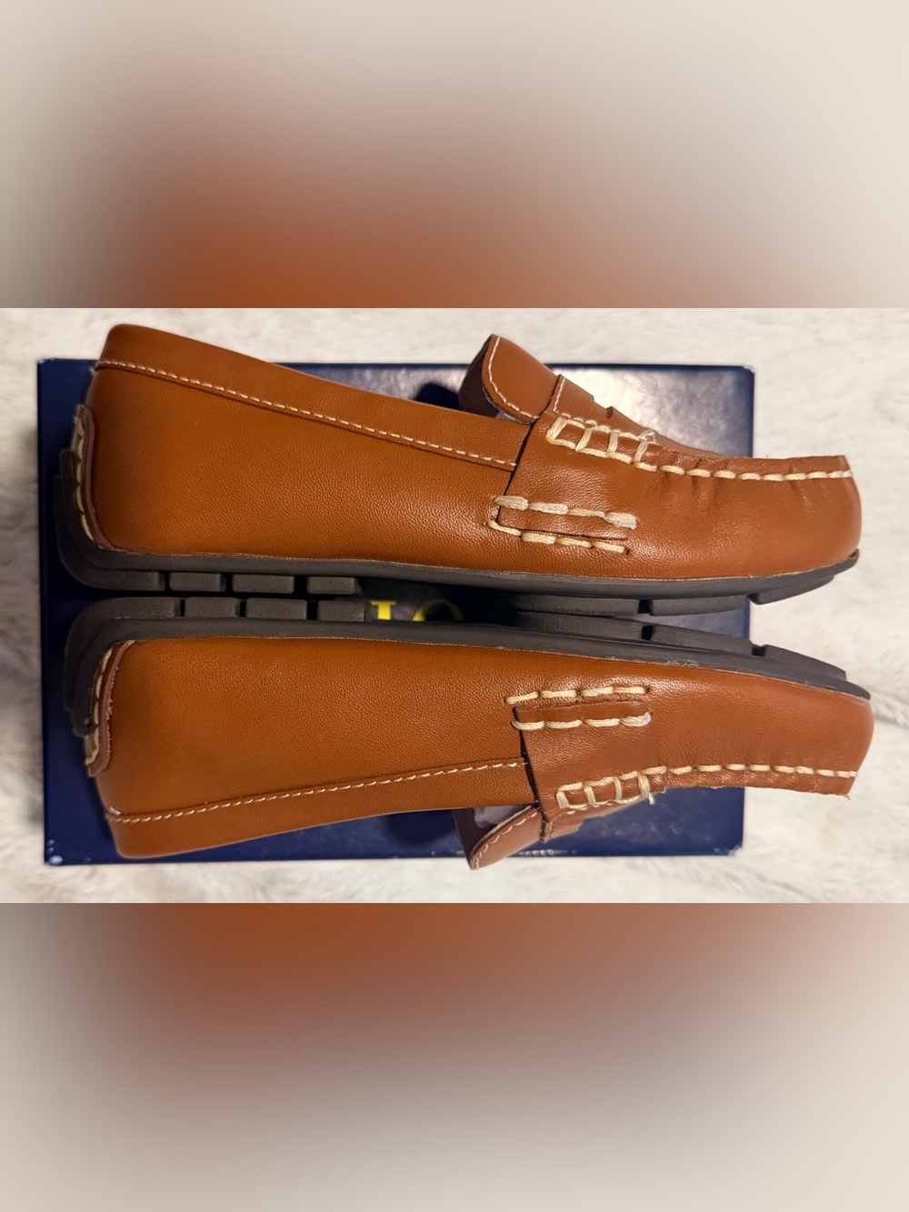 Polo Ralph Lauren Telly Leather Penny Loafer - Picture 3 of 7